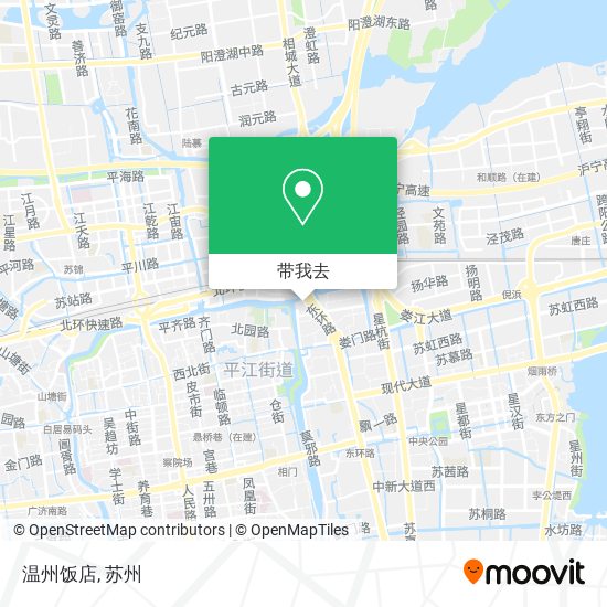 温州饭店地图