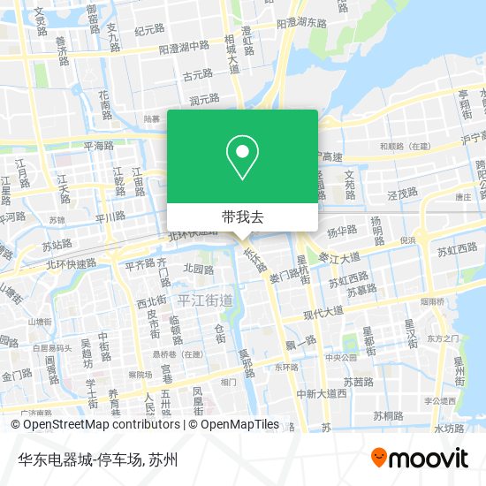 华东电器城-停车场地图