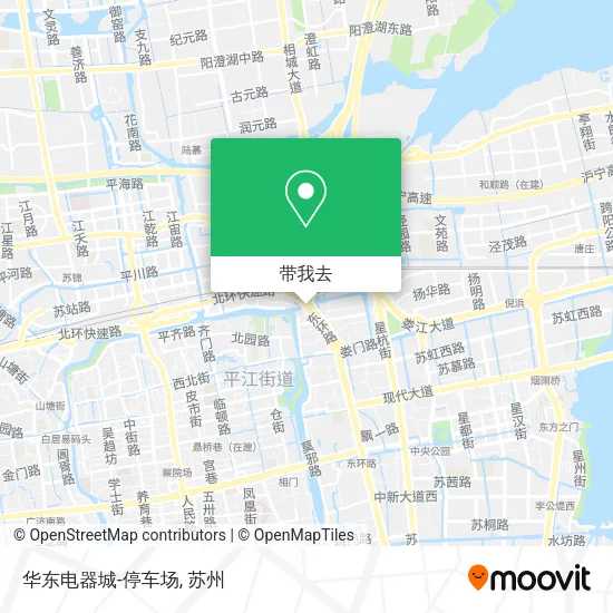 华东电器城-停车场地图