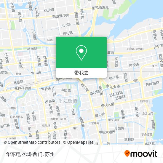 华东电器城-西门地图