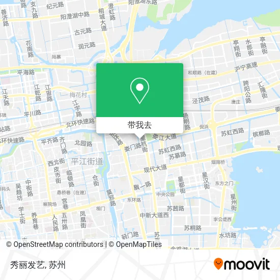 秀丽发艺地图