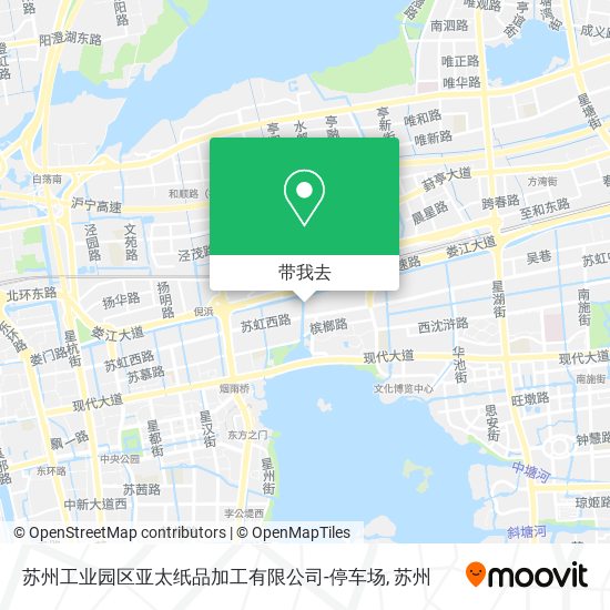苏州工业园区亚太纸品加工有限公司-停车场地图
