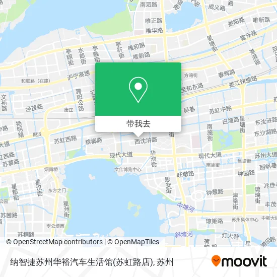 纳智捷苏州华裕汽车生活馆(苏虹路店)地图