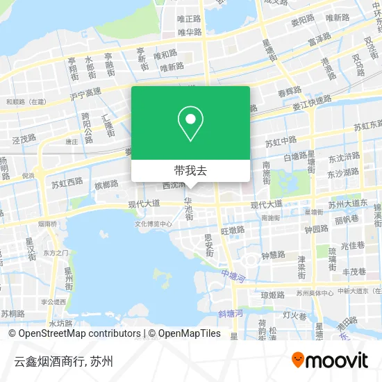 云鑫烟酒商行地图