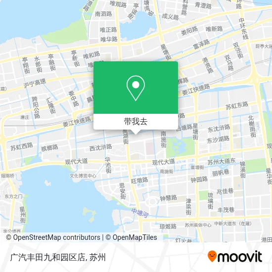 广汽丰田九和园区店地图