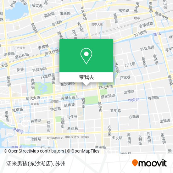 汤米男孩(东沙湖店)地图