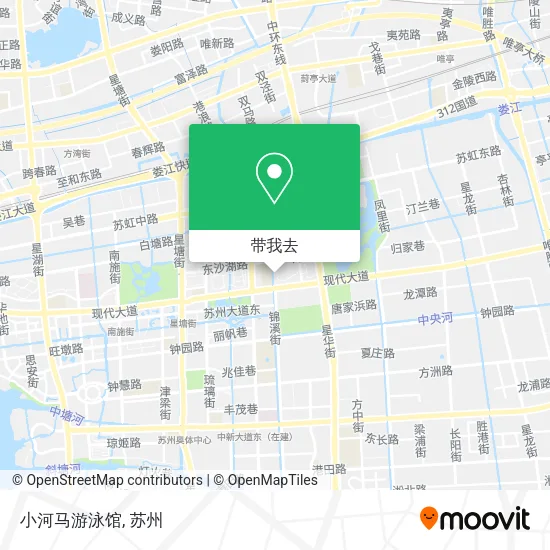 小河马游泳馆地图