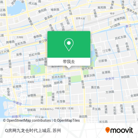 Q房网九龙仓时代上城店地图