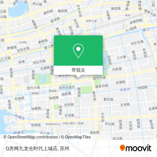 Q房网九龙仓时代上城店地图
