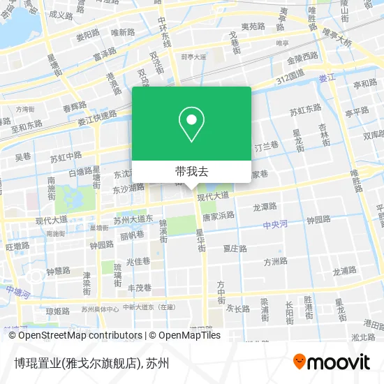 博琨置业(雅戈尔旗舰店)地图