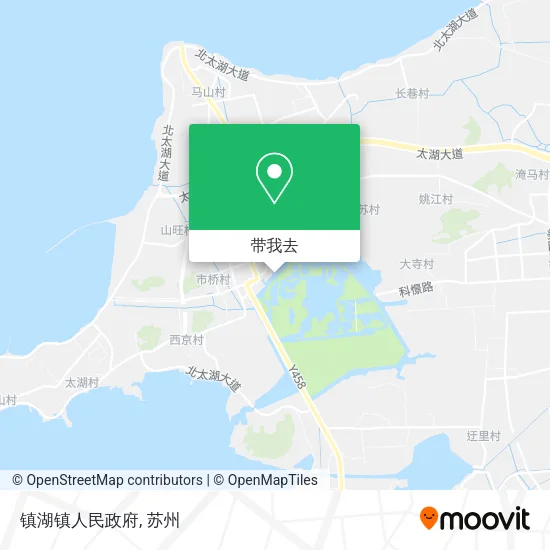 镇湖镇人民政府地图