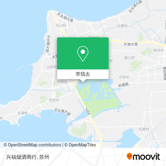 兴福烟酒商行地图