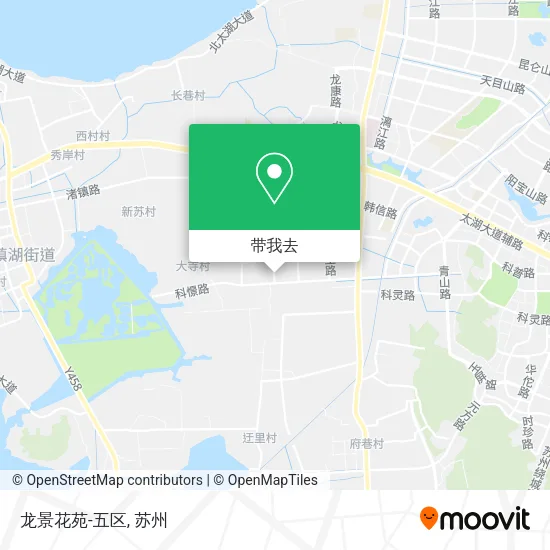 龙景花苑-五区地图