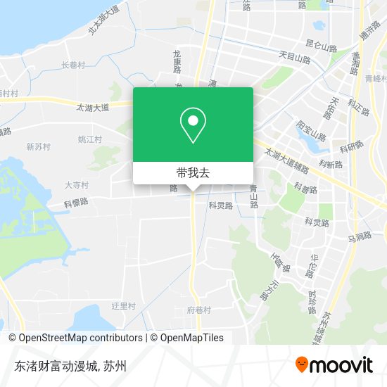 东渚财富动漫城地图