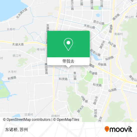 东诸桥地图