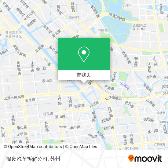报废汽车拆解公司地图
