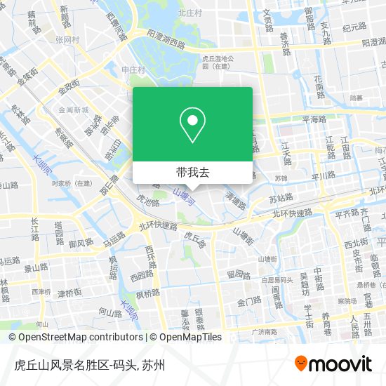 虎丘山风景名胜区-码头地图