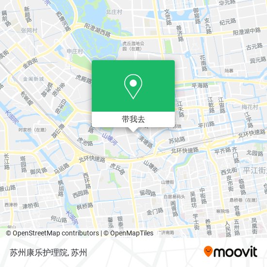 苏州康乐护理院地图