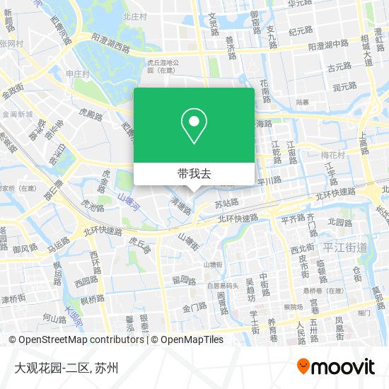 大观花园-二区地图