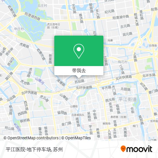平江医院-地下停车场地图