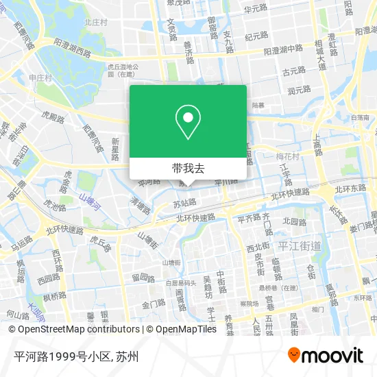平河路1999号小区地图