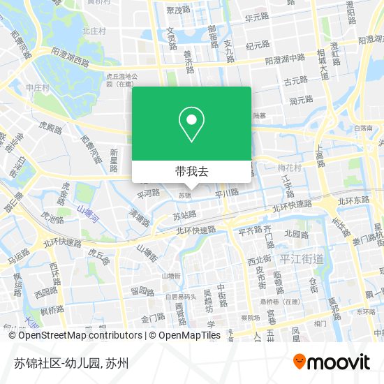苏锦社区-幼儿园地图