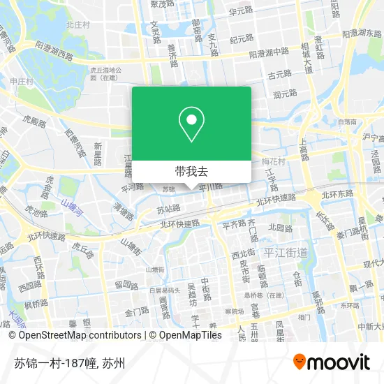 苏锦一村-187幢地图