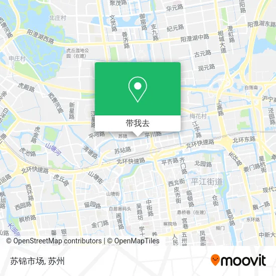 苏锦市场地图