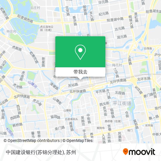 中国建设银行(苏锦分理处)地图