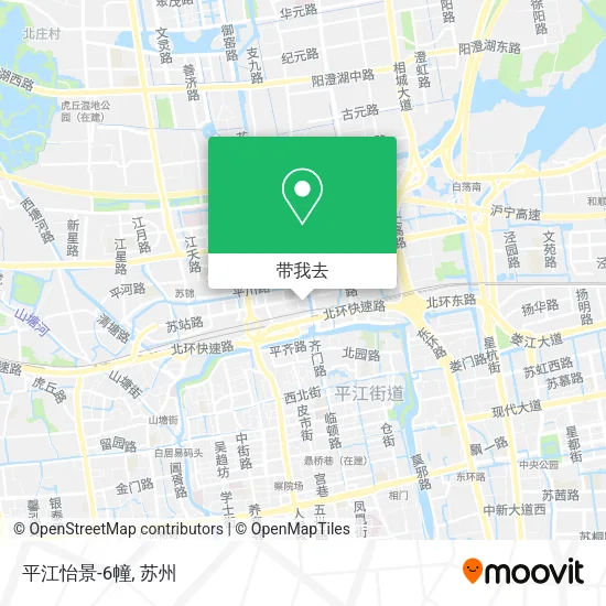 平江怡景-6幢地图