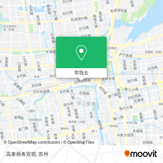 高泰商务宾馆地图