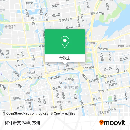 梅林新苑-24幢地图
