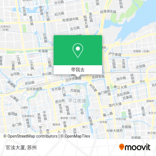 官渎大厦地图