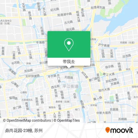 鼎尚花园-23幢地图
