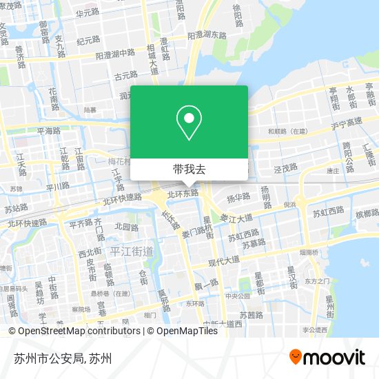 苏州市公安局地图