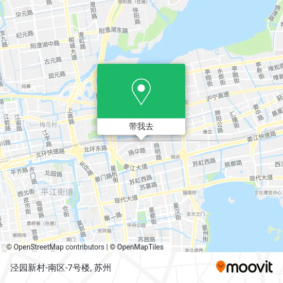 泾园新村-南区-7号楼地图