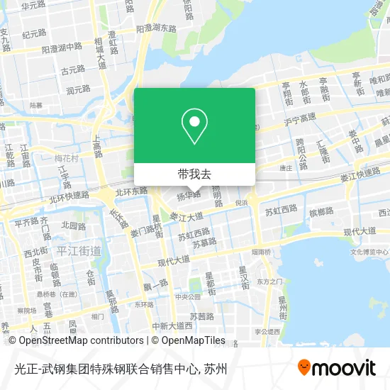 光正-武钢集团特殊钢联合销售中心地图