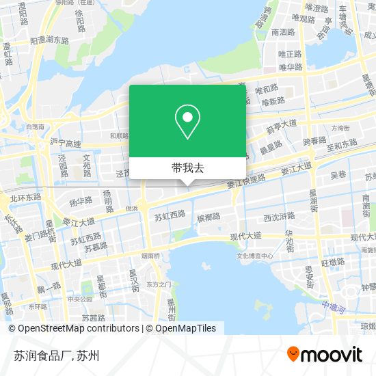 苏润食品厂地图