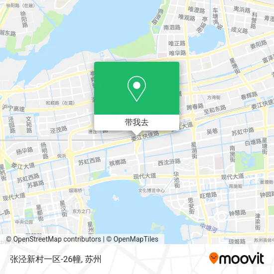 张泾新村一区-26幢地图