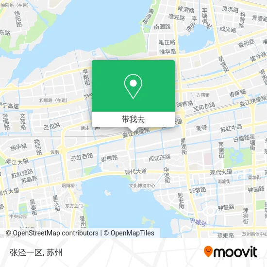 张泾一区地图
