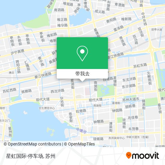 星虹国际-停车场地图