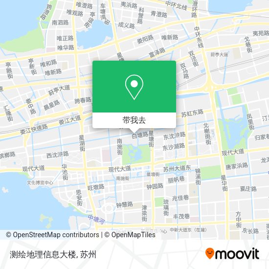 测绘地理信息大楼地图