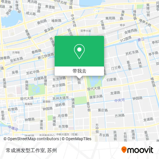 常成洲发型工作室地图