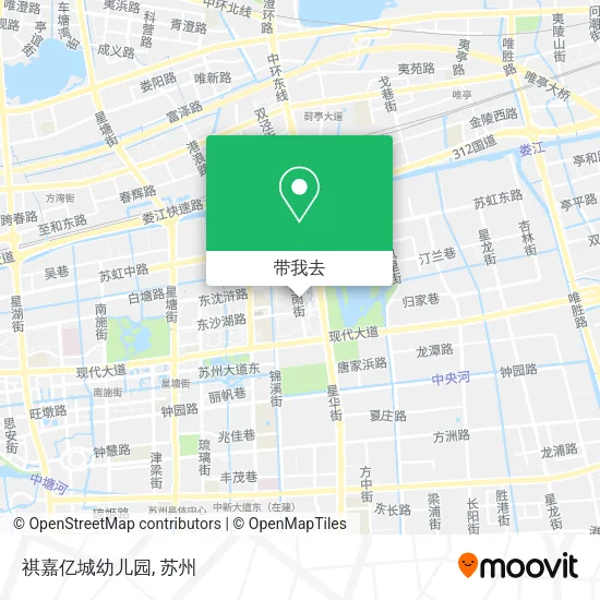 祺嘉亿城幼儿园地图