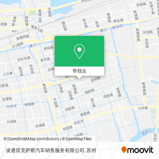 凌通雷克萨斯汽车销售服务有限公司地图