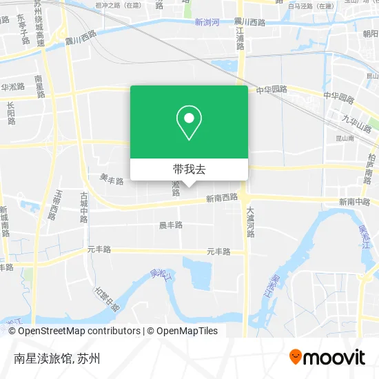 南星渎旅馆地图
