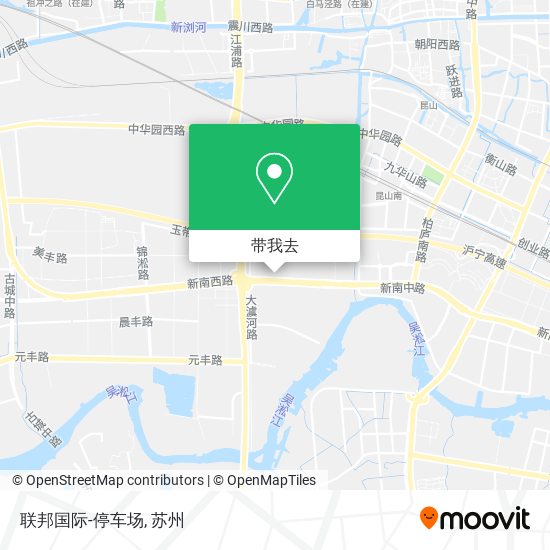 联邦国际-停车场地图