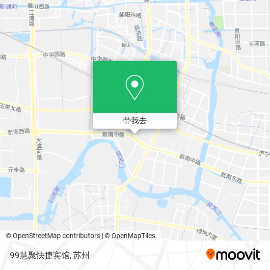 99慧聚快捷宾馆地图