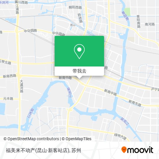 福美来不动产(昆山·新客站店)地图