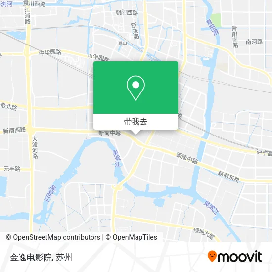 金逸电影院地图